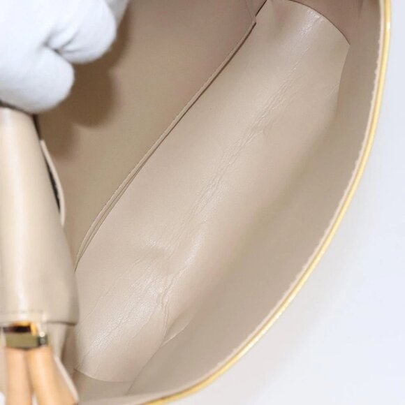 LOUIS VUITTON Monogram Vernis Thompson Street Bag Beige - Picture 14 of 15